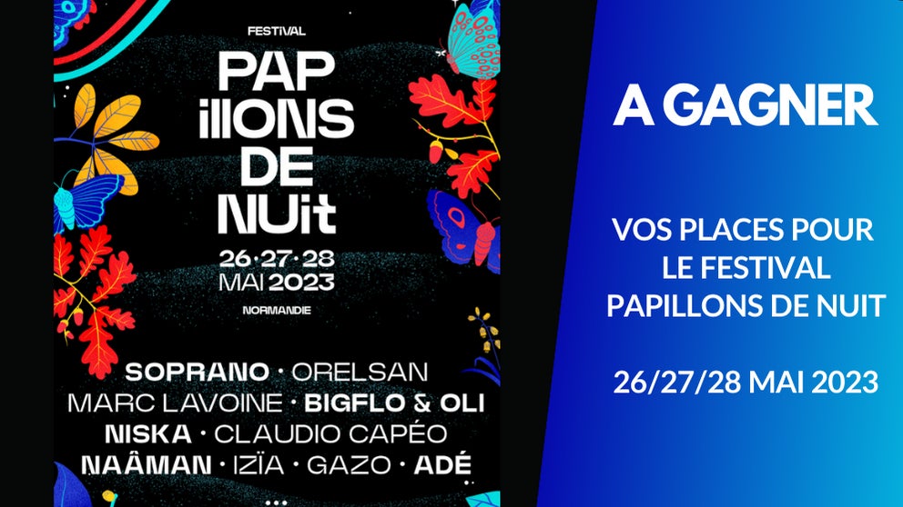 A gagner : vos places pour le festival Papillons de Nuit
