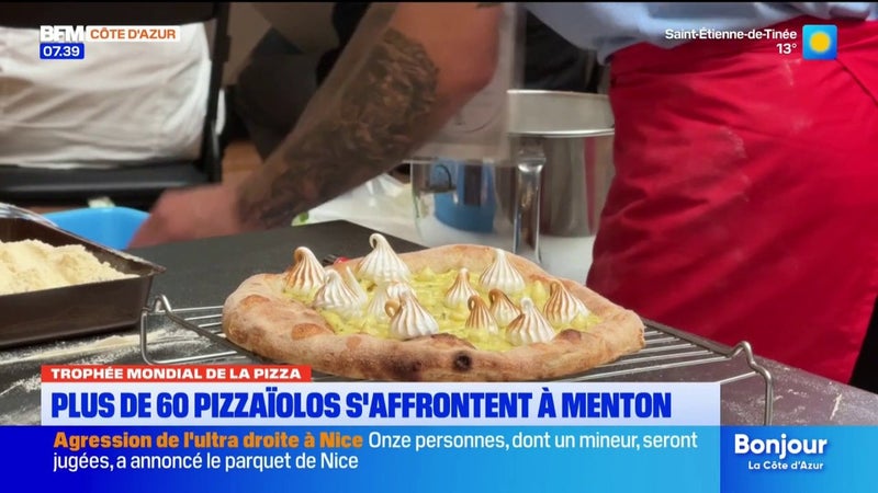 Trophée Mondial de la pizza : plus de 60 pizzaïolos s'affrontent à Menton