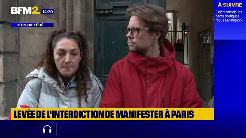 La justice suspend l'interdiction de la manifestation prévue par l'Interfac à Paris ce jeudi