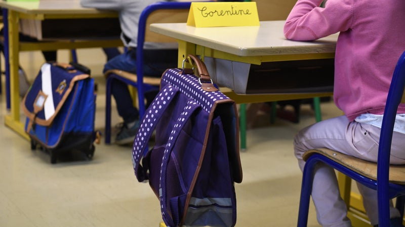 Une classe dans une école primaire (photo d'illustration)