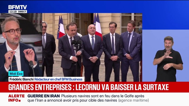 Budget: la contribution exceptionnelle à l'impôt sur les sociétés qui visent les plus entreprises structures sera réduite