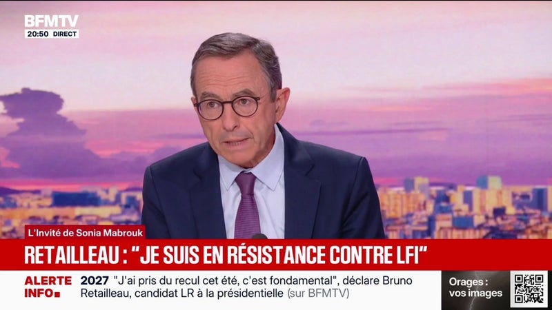 Bruno Retailleau estime qu'il y aura "une dimension culturelle", dans l'élection présidentielle