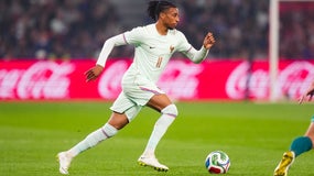 Michael Olise lors de France-Irlande du Nord le 8 juin 2026