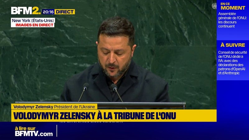 Volodymyr Zelensky alerte sur l’essor de l’IA qui pourrait "décider de la situation sur le champ de bataille"