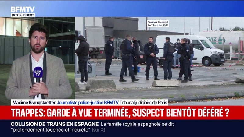 Attentat raciste dans les Yvelines: après 96 heures de garde à vue, Kévin T. devrait être arrivé au tribunal judiciaire de Paris