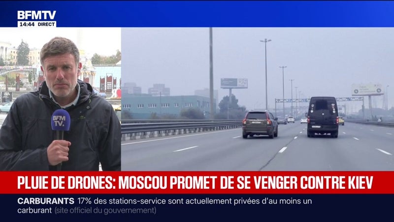 Attaque de drones sur Moscou: la Russie promet d'"intensifier" ses attaques sur Kiev
