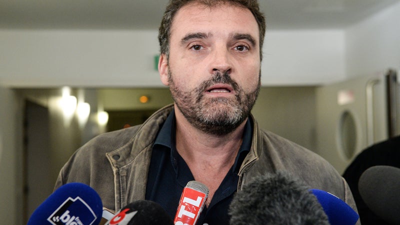 Photo du Docteur Frédéric Péchier le 29 mars 2017 à Besançon