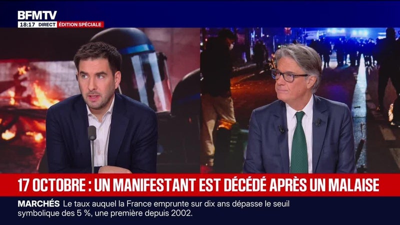 Marschall Truchot : 17 octobre, un manifestant est décédé après un malaise - 21/10