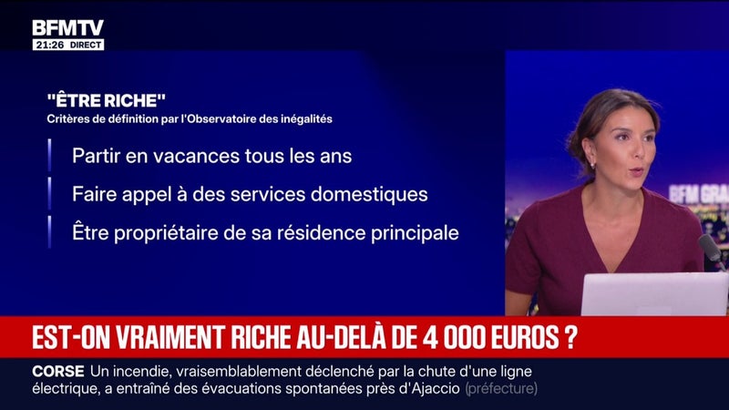 Taxation: est-on vraiment riche au-delà de 4.000 euros ?