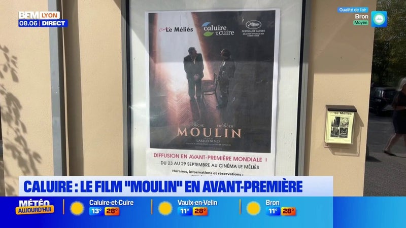 Le film "Moulin" en avant première au cinéma le Méliès à Caluire