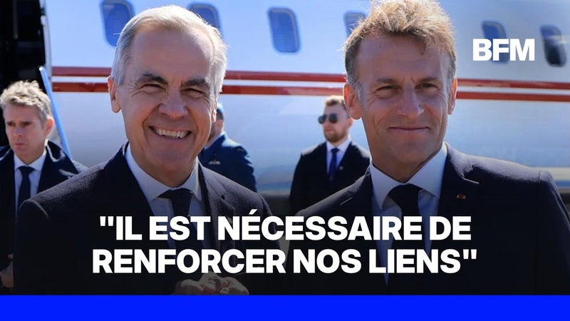 Mark Carney, Premier ministre canadien: "Il est nécessaire de renforcer nos liens" avec la France
