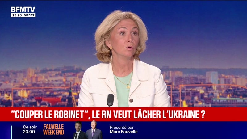 Volonté du RN de "couper le robinet" à l'Ukraine: "Ils sont soumis à Poutine, c'est un parti pro-russe", dénonce Valérie Pécresse, présidente LR de la région Île-de-France
