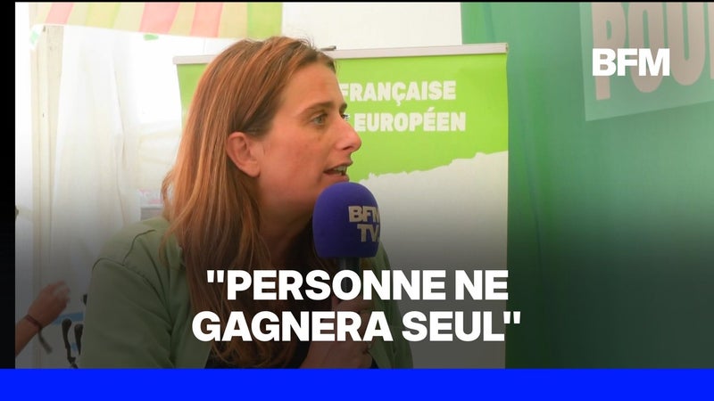 Présidentielle: "Personne ne gagnera seul", rappelle Marine Tondelier, candidate Les Écologistes