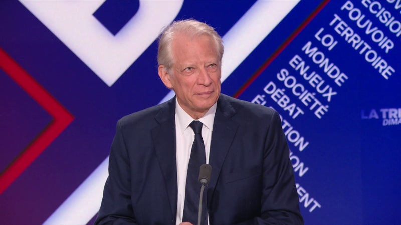DIRECT. Présidentielle: suivez l'interview de Dominique de Villepin, invité de BFM Politique