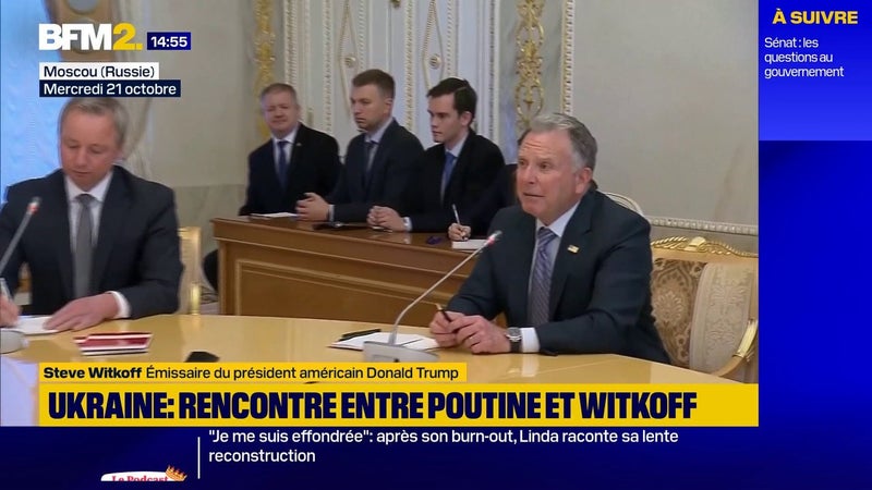 Libération de Stephen Hubbard: "Vous êtes un humanitaire", assure l'émissaire américain Steve Witkoff à Vladimir Poutine