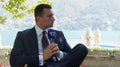 Jordan Bardella au micro de BFMTV, le 5 septembre 2026.