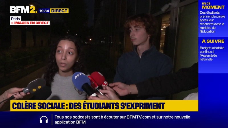 Colère lycéenne: "On ne compte pas faire de concessions", affirme Lydia Hamadene, secrétaire nationale de l'USL