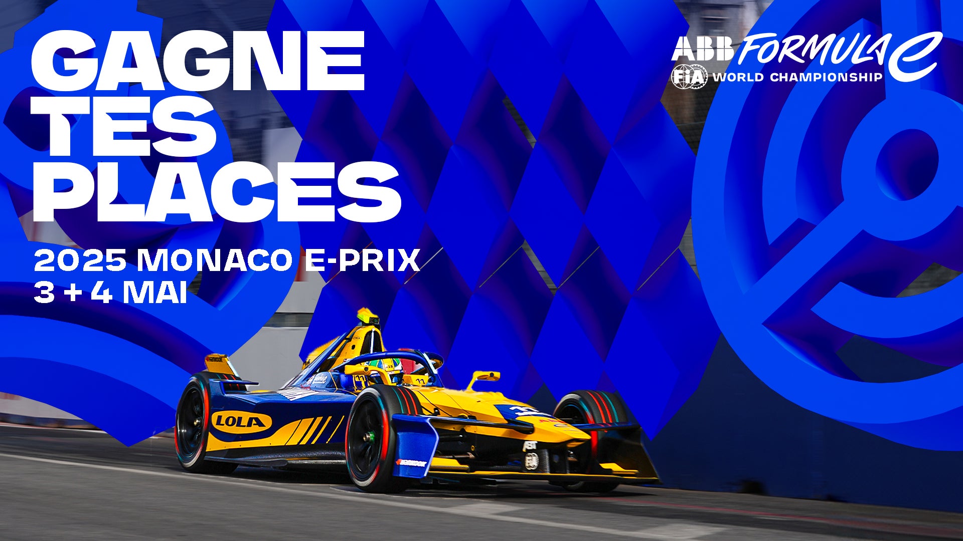 A gagner : Vos places pour assister aux courses du Monaco E-Prix 2025 !