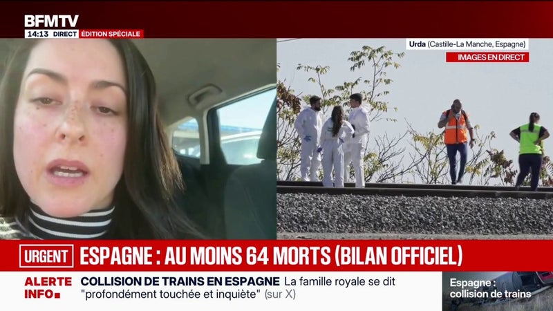 "J'ai eu une chance incroyable, je suis enceinte de 4 mois": le témoignage d'une rescapée de l'accident de trains en Espagne