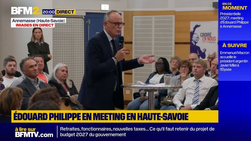 Blocages de lycées : Édouard Philippe estime qu'une "partie de notre jeunesse a été mobilisée, inspirée et manipulée par l'extrême gauche et LFI"