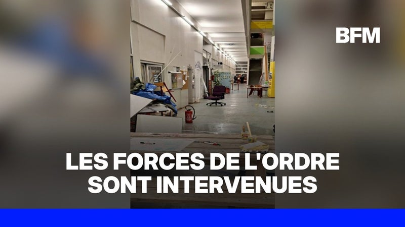 Mobilisation étudiante: des dégradations à l'université de Nantes, des élèves évacués