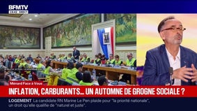 Recours au référendum: "Pour débloquer des situations, peut-être qu'on y arrivera mieux?", s'interroge Bruno Jeudy, éditorialiste politique BFMTV, face à Robert Ménard, maire DVD de Béziers