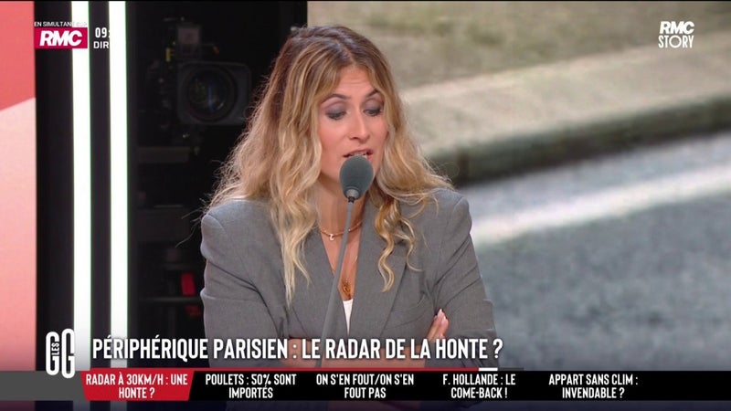 "Je ne comprends pas que ça fasse débat" juge Flora Ghebali à propos du nouveau radar à Paris