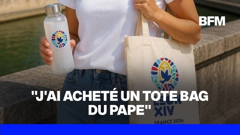Visite du pape Léon XIV: des produits dérivés en rupture de stock