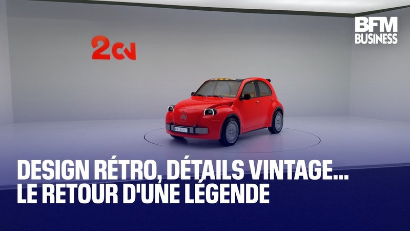 La 2CV fait son grand retour… en électrique
