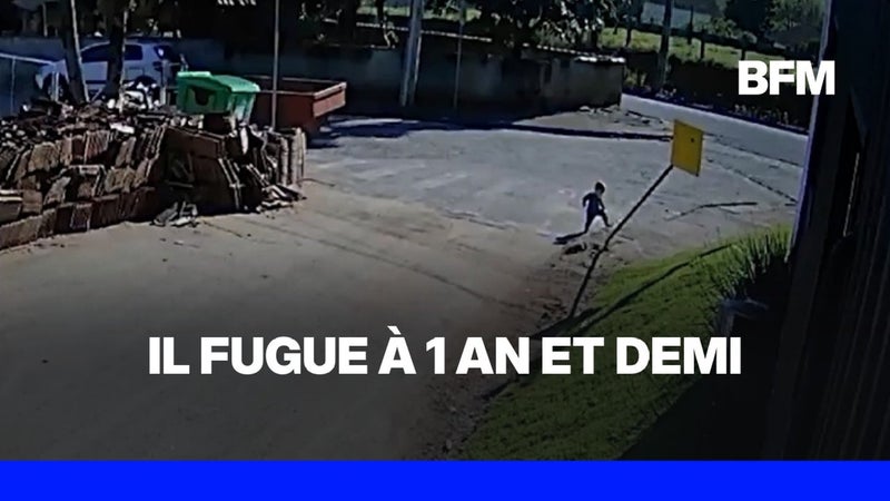 Brésil: un bébé s'échappe de sa crèche et marche jusqu'au travail de sa mère