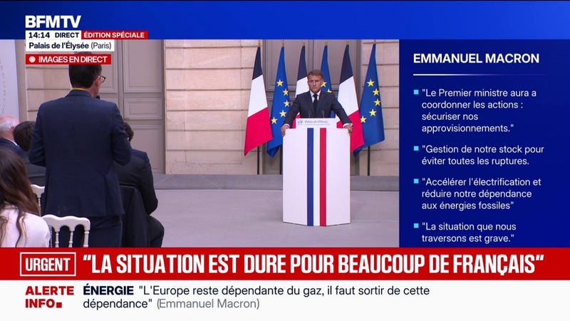 Prix du carburant: "Tous les efforts seront faits", assure Emmanuel Macron