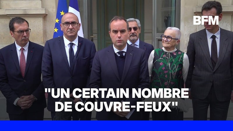 Sébastien Lecornu a demandé aux préfets de mettre en place "un certain nombre de couvre-feux partiels et localisés dès ce soir"