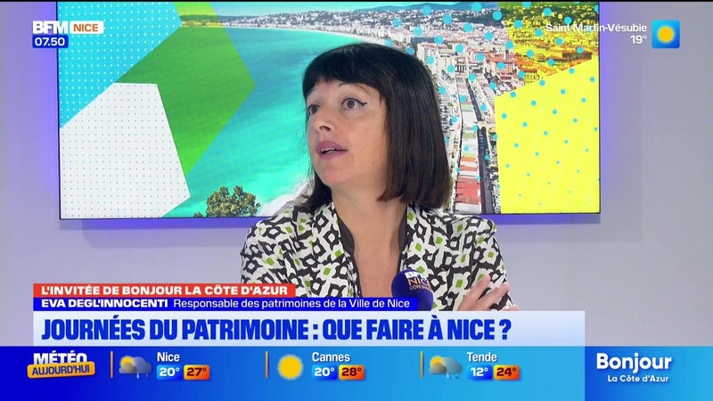L'invitée de Bonjour la Côte d'Azur du vendredi 18 septembre 2026 - Eva Degl'Innocenti