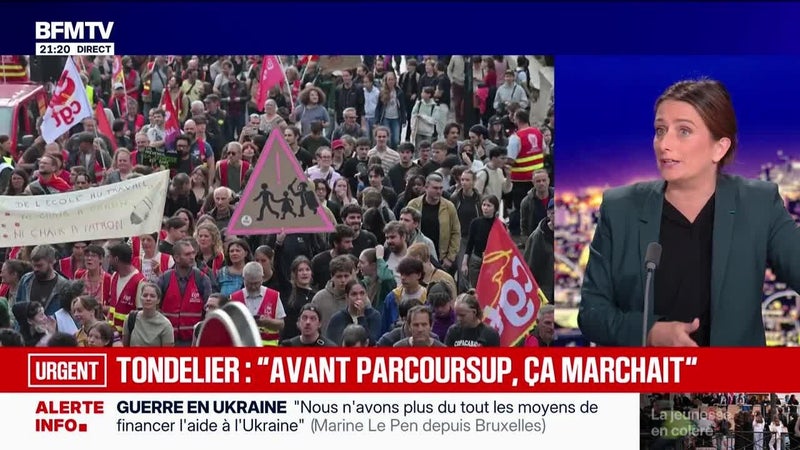 Tondelier : "Avant Parcoursup, ça marchait" - 14/10