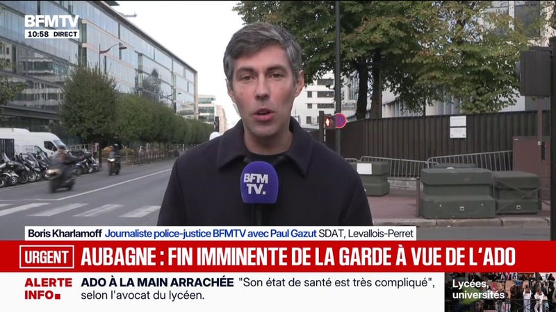 Fusillade dans un collège d'Aubagne: la garde à vue du mineur de 14 ans a pris fin